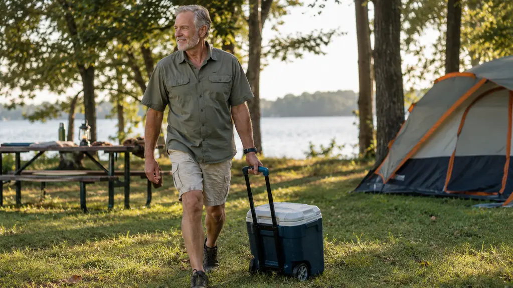10 Reasons a Rolling Cooler Beats Carrying One to the Campsite