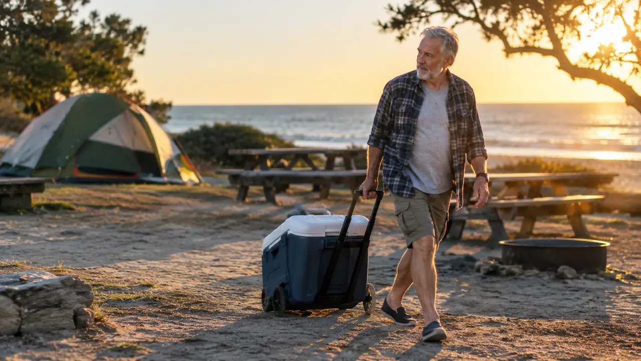 Coleman Xtreme Rolling Cooler Honest Review: Ice, Wheels and Weak Spots